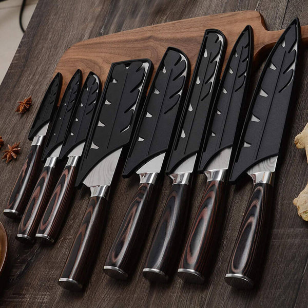 Senken Knives 8 Piece Assorted Knife Set Wayfair Canada